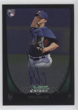 2011 Bowman - [Base] - Chrome Rookie Autographs #212 - Dillon Gee