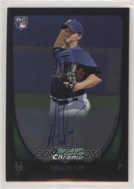 2011 Bowman - [Base] - Chrome Rookie Autographs #212 - Dillon Gee