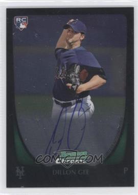 2011 Bowman - [Base] - Chrome Rookie Autographs #212 - Dillon Gee