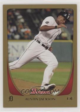 2011 Bowman - [Base] - Gold #108 - Austin Jackson [EX to NM]