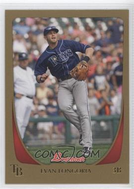 2011 Bowman - [Base] - Gold #109 - Evan Longoria