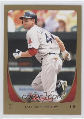 2011 Bowman - [Base] - Gold #126 - Jacoby Ellsbury