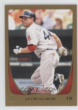 2011 Bowman - [Base] - Gold #126 - Jacoby Ellsbury