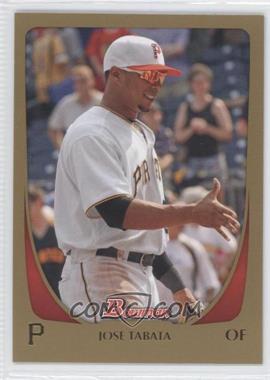 2011 Bowman - [Base] - Gold #133 - Jose Tabata