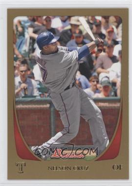 2011 Bowman - [Base] - Gold #148 - Nelson Cruz