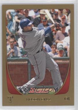 2011 Bowman - [Base] - Gold #148 - Nelson Cruz