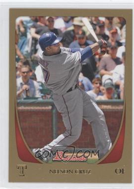 2011 Bowman - [Base] - Gold #148 - Nelson Cruz