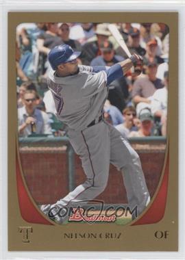 2011 Bowman - [Base] - Gold #148 - Nelson Cruz