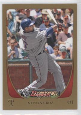 2011 Bowman - [Base] - Gold #148 - Nelson Cruz