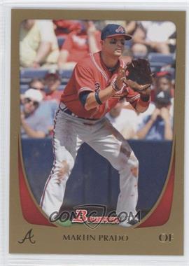 2011 Bowman - [Base] - Gold #149 - Martin Prado