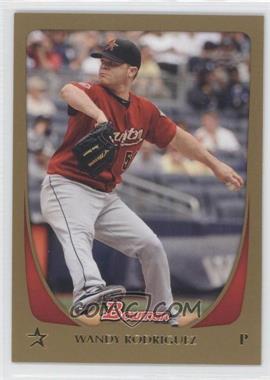 2011 Bowman - [Base] - Gold #160 - Wandy Rodriguez