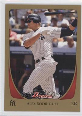 2011 Bowman - [Base] - Gold #170 - Alex Rodriguez