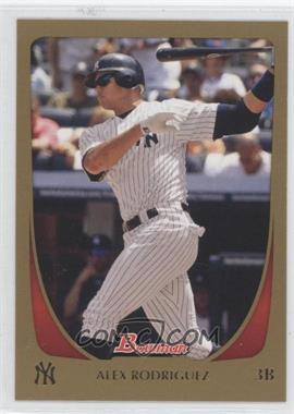 2011 Bowman - [Base] - Gold #170 - Alex Rodriguez