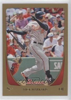 2011 Bowman - [Base] - Gold #171 - Nick Markakis