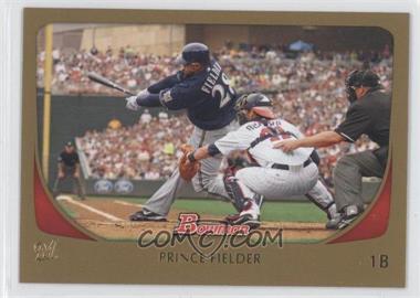 2011 Bowman - [Base] - Gold #173 - Prince Fielder