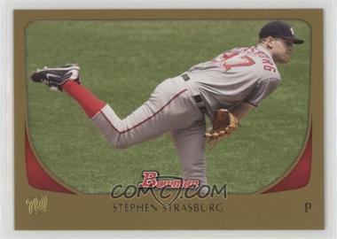 2011 Bowman - [Base] - Gold #179 - Stephen Strasburg