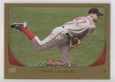 2011 Bowman - [Base] - Gold #179 - Stephen Strasburg [EX to NM]