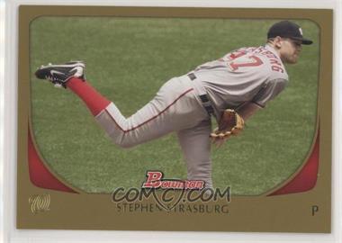 2011 Bowman - [Base] - Gold #179 - Stephen Strasburg