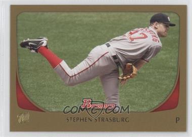 2011 Bowman - [Base] - Gold #179 - Stephen Strasburg