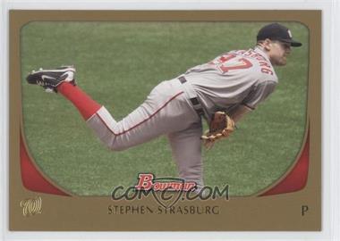 2011 Bowman - [Base] - Gold #179 - Stephen Strasburg