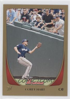 2011 Bowman - [Base] - Gold #181 - Corey Hart