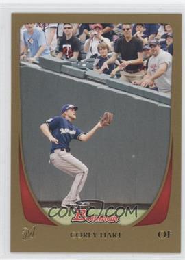 2011 Bowman - [Base] - Gold #181 - Corey Hart