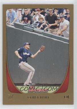 2011 Bowman - [Base] - Gold #181 - Corey Hart