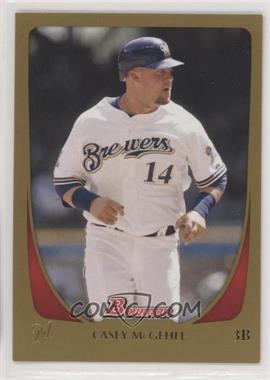 2011 Bowman - [Base] - Gold #190 - Casey McGehee [EX to NM]
