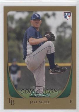 2011 Bowman - [Base] - Gold #191 - Jake McGee