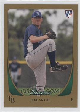 2011 Bowman - [Base] - Gold #191 - Jake McGee