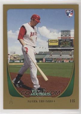 2011 Bowman - [Base] - Gold #193 - Mark Trumbo