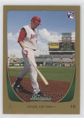 2011 Bowman - [Base] - Gold #193 - Mark Trumbo