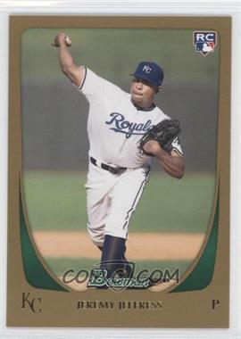 2011 Bowman - [Base] - Gold #195 - Jeremy Jeffress