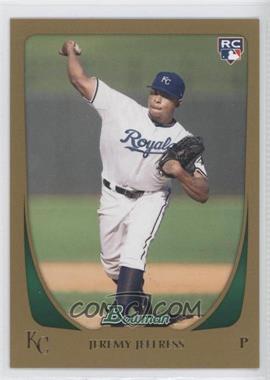 2011 Bowman - [Base] - Gold #195 - Jeremy Jeffress