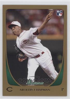 2011 Bowman - [Base] - Gold #197 - Aroldis Chapman