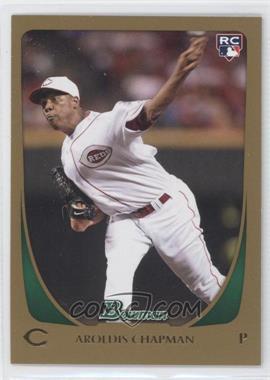 2011 Bowman - [Base] - Gold #197 - Aroldis Chapman