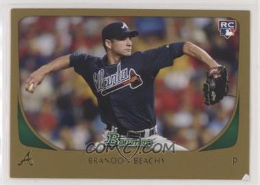 2011 Bowman - [Base] - Gold #204 - Brandon Beachy [Good to VG‑EX]