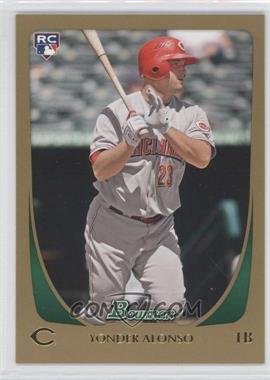 2011 Bowman - [Base] - Gold #210 - Yonder Alonso