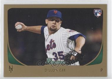 2011 Bowman - [Base] - Gold #212 - Dillon Gee