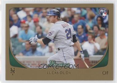 2011 Bowman - [Base] - Gold #217 - Lucas Duda