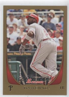 2011 Bowman - [Base] - Gold #33 - Ryan Howard