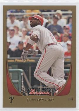 2011 Bowman - [Base] - Gold #33 - Ryan Howard