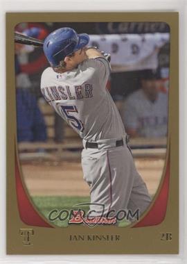 2011 Bowman - [Base] - Gold #40 - Ian Kinsler