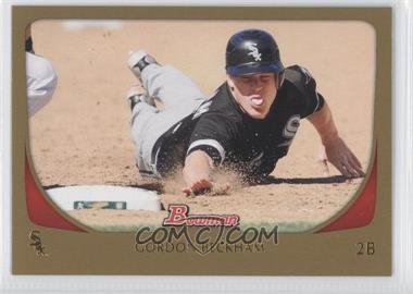 2011 Bowman - [Base] - Gold #52 - Gordon Beckham