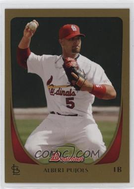 2011 Bowman - [Base] - Gold #6 - Albert Pujols