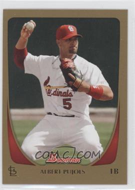 2011 Bowman - [Base] - Gold #6 - Albert Pujols