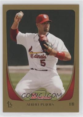 2011 Bowman - [Base] - Gold #6 - Albert Pujols