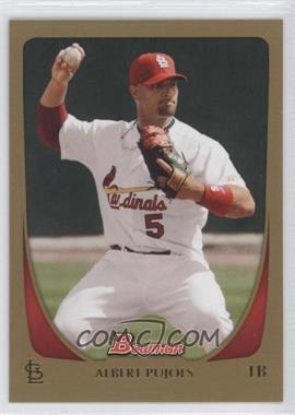 2011 Bowman - [Base] - Gold #6 - Albert Pujols