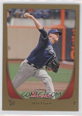 2011 Bowman - [Base] - Gold #60 - Mat Latos