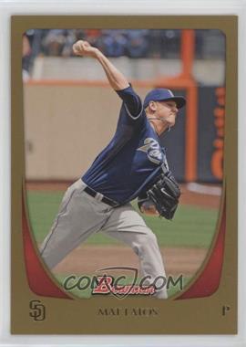 2011 Bowman - [Base] - Gold #60 - Mat Latos